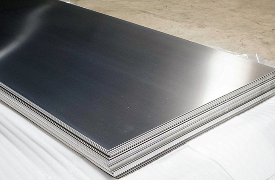 Φύλλο ψυχρής έλασης πιάτων JIS 8K χάλυβα Inox 316L 0.1mm - 300mm