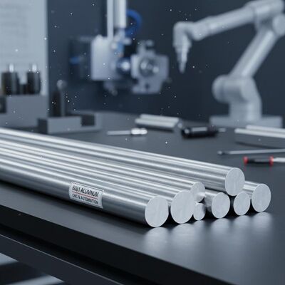 Στερεά μηχανήματα CNC 6061 T6 Αλουμινίου ράβδος θερμική επεξεργασία αντοχή στη διάβρωση